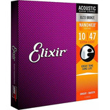 Encordado Elixir Para Guitarra Electroacústica 11002 (10-42)