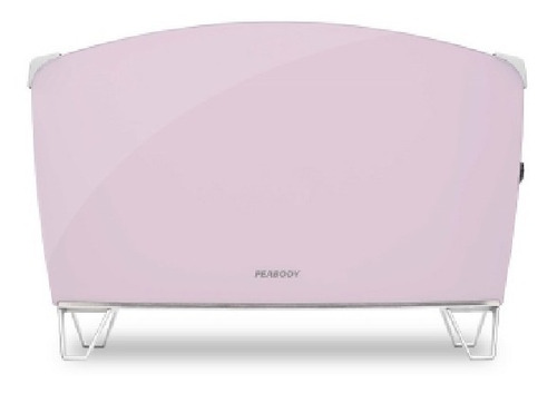 Vitroconvector Peabody Pe-bvc15p Doble Vidrio 1500w Rosa