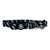 Doco Collar Cat Cebra Negro Gato