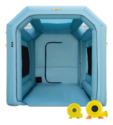 Vevor Cabina Inflable Para Pintar Cuarto Pintura 4x2.5x2.5m