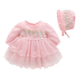 Invierno Niños Niñas Fiesta Encaje Princesa Vestido De Ropa