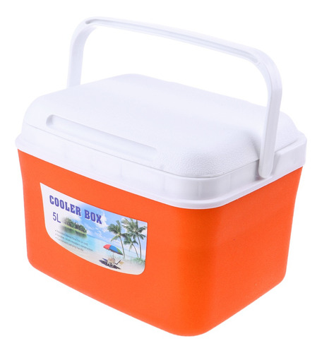 Caja Del Refrigerador Para Llevar Naranja 5l