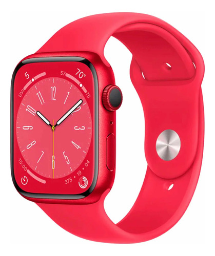 Apple Watch Series 8 45 Mm Red Con Banda Deportiva M/l