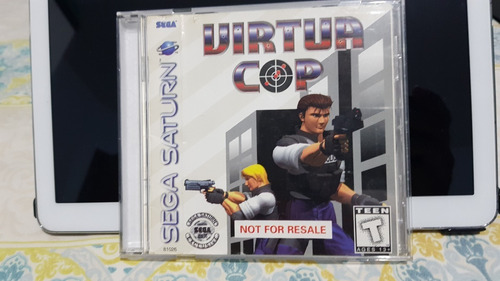 Virtua Cop Sega Saturn Original Sega Saturno