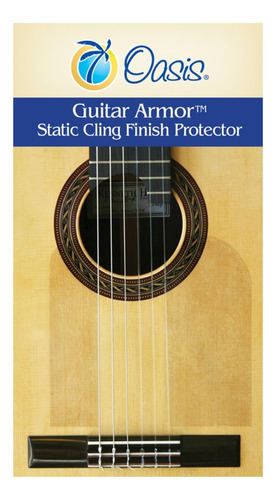 Micas Estáticas Protectoras Para Guitarra Clásica Oasis Color Transparente