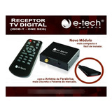 Receptor Tv Digital Dvd Automotivo Kit P/ Carro E Tech
