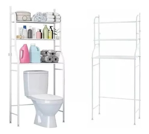 Estante Organizador De Baño Repisa De Tres Niveles