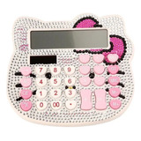 Calculadora Electronica Hello Kitty Con Brillos Y Destellos