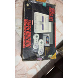 Super Nintendo Clasico Original En Caja