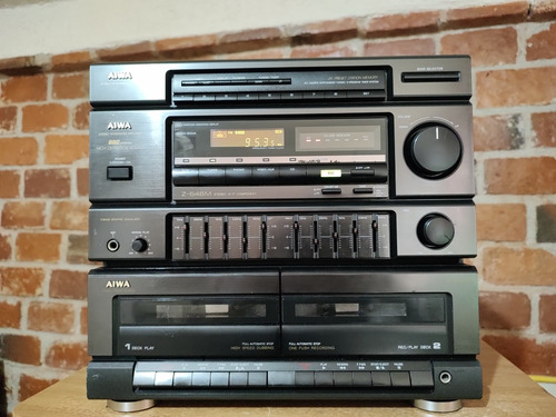 Modular Aiwa Vintage Cx-z64mh Con Deck Y Radio 