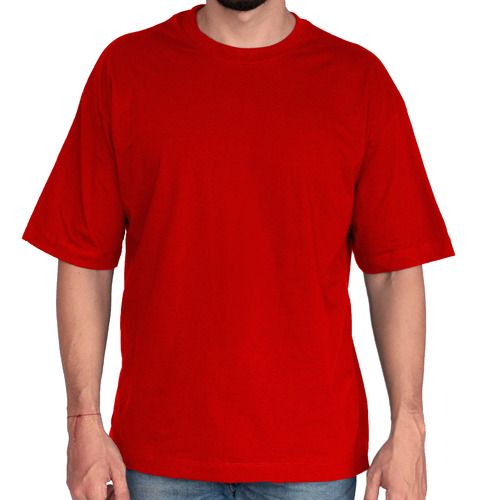 Camiseta Oversize Algodon Tela Pesada