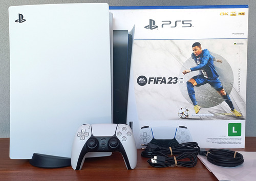 Ps5 825gb Cfi-12 + De 40 Jogos - Na Garantia Até 2026 Leia A Descrição!!!!!