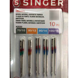 Agujas Para Máquina De Coser Singer Universal Surtidas 10 Un