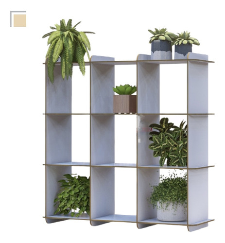 Nicho Organizador Para Plantas Vasos Arranjos Em Mdf Decora