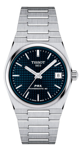 Reloj Tissot Prx 35mm Automático | Acero | Carátula Azul