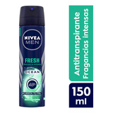 Nivea Men Antitranspirante Fresh Ocean En Spray