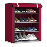 Sapateira Organizador Sapatos Dobrável Closet/armário 4div