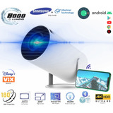 Proyector Android Tv Led 8000 Lumen Wifi Bt 4k Hdr Portatil