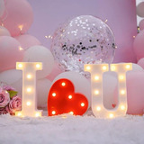 Zuokemy I Love Yuo Sign Light, 3 Led I Love You Combinación 