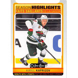 O-pee-chee 600 Kirill Kaprizov Minnesota Wild Nhl Hockey Tar