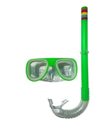  Set De Buceo Mascara Snorkel Para Piscina Playa Verano 