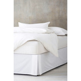 Cubre Sommier King Size Jean Cartier Blanco 185x190x35 Cm