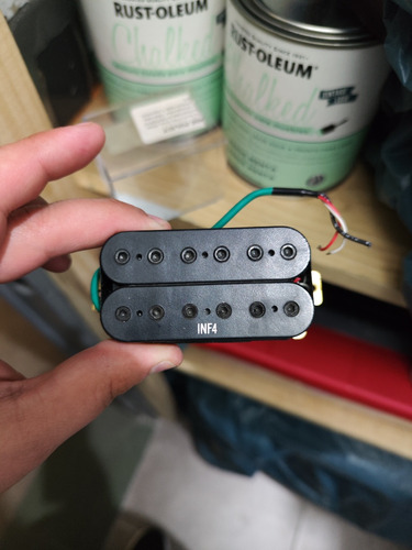 Cápsula Guitarra Electrica Inf4 Bridge (ibanez Rg350).