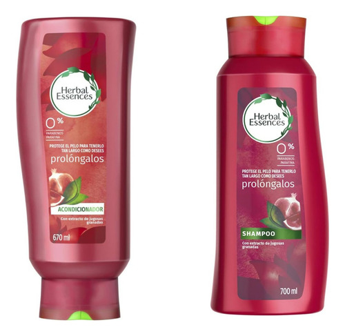 Herbal Essences Acondicionador + Shampoo Prolóngalos