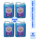 Jabon Liquido Textil Hidrogel Be 4 X 5 Lt Oferta Clean Lab