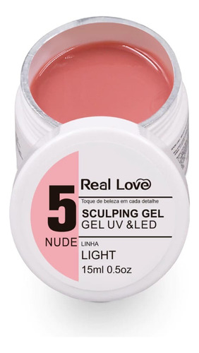 Sculping Gel Real Love 15 Ml Linha Light