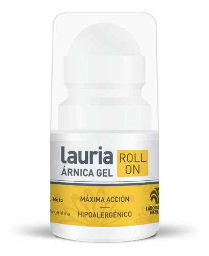 Lauria Árnica Gel Roll-on Máxima Acción Hipoalergénico 40g