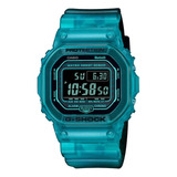 Reloj Casio G-shock Dw-b5600g-2cr Color De La Correa Azul
