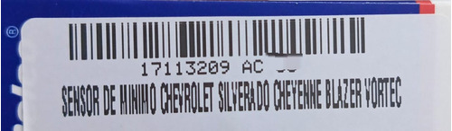 Sensor De Minimo Chevrolet Silverado Cheyenne Blazer Vortec Foto 5