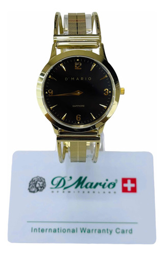 Reloj D Mario Pulso Esqueleto Hombre Ze3110