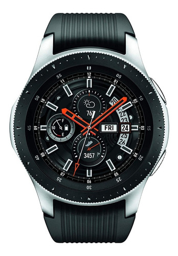 Samsung Galaxy Black Silver Smartwatch Bluetooth 46mm