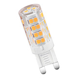 Lámpara Led Bipin G9 4,5w Luz Fría Cálida Interelec Pack X 5