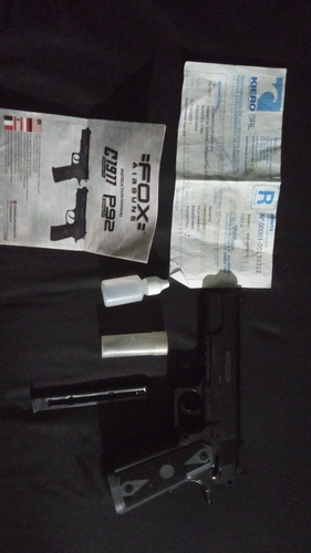 Arma Aire Comprimido Fox C02  C1911 P92 Semiautomática 