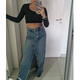 Vendo Pollera De Jeans Zara, Poco Uso De Esta Temporada