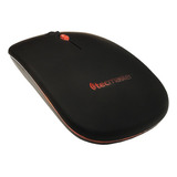 Mouse Dual Recargable Inalámbrico Bluetooth Tecmaster Negro