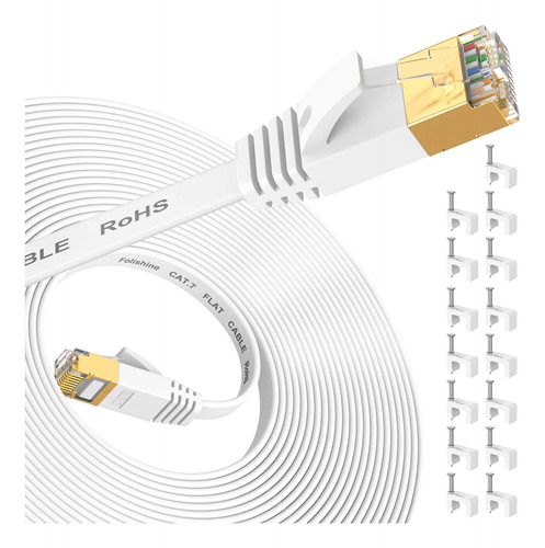 Cable Ethernet Cat7 De 30 Pies De Largo, Cable De Red De Int