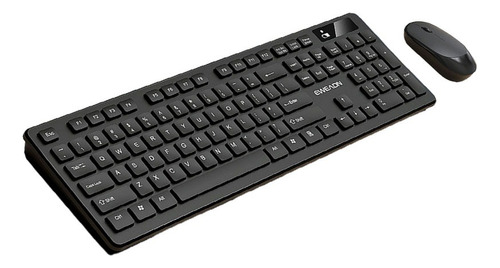 Kit Teclado E Mouse Sem Fio Wireless Ultrafino Silencioso 