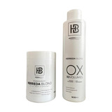 Pó Descolorante 500g +  Ox 20 Vol 900ml Herreda Beauty