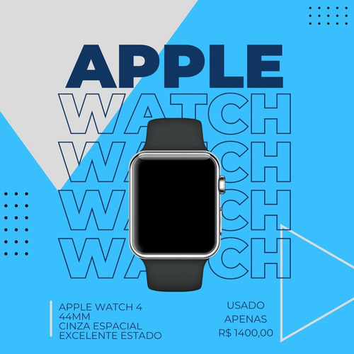 Apple Watch (gps) Series 4 44mm Space Gray A1978