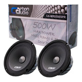Par De Medios Rangos 6.5 Carbon Audio Open Show Pro 500w