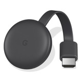 Asistente Google Chromecast Ga00439 3ra Generación Hdmi Color Negro