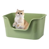 Caja Areneros Baño Sanitario Para Gatos Grande Con Pala Xl