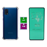 Pelicula Ceramica + Capa Anti Impacto Para Galaxy M31