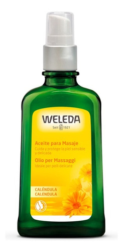 Aceite Para Masaje Con Calendula Piel Sensible 100ml