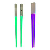 2 Pares De Palillos De Sable De Luz Led, Palillos Iluminados