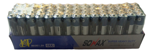 Pack Sonax Aaa 1.5v Selladas De 4 Unid Total 60 Uni